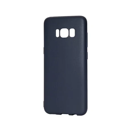 Husa Samsung Galaxy S8 G950 Lemontti Silicon Silky Albastru Inchis