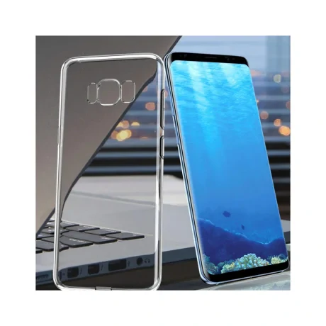 Husa Samsung Galaxy S8 G950 Lemontti Silicon Ultraslim Transparent