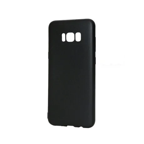 Husa Samsung Galaxy S8 Plus G955 Lemontti Silicon Silky Negru