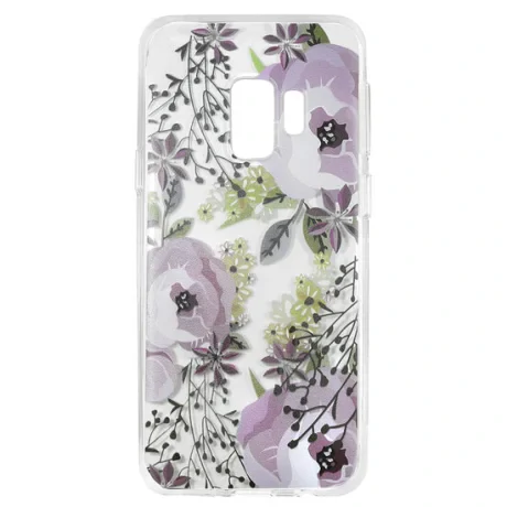 Husa Samsung Galaxy S9 G960 Lemontti Silicon Art Flowers
