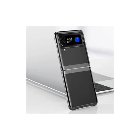 Husa Samsung Galaxy Z Flip 3 Lemontti Electroplating Negru