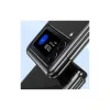 Husa Samsung Galaxy Z Flip 3 Lemontti Electroplating Negru