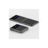 Husa Samsung Galaxy Z Flip 3 Lemontti Electroplating Negru