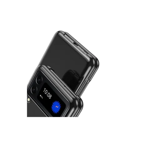 Husa Samsung Galaxy Z Flip 3 Lemontti Electroplating Negru