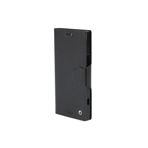 Husa Sony Xperia XZ1 Compact Lemontti Book Jelly Negru