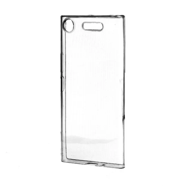 Husa Sony Xperia XZ1 Lemontti Silicon Ultraslim Transparent