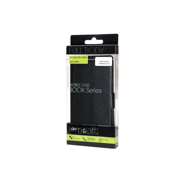 Husa Sony Xperia XZ2 Lemontti Book Elegant Negru