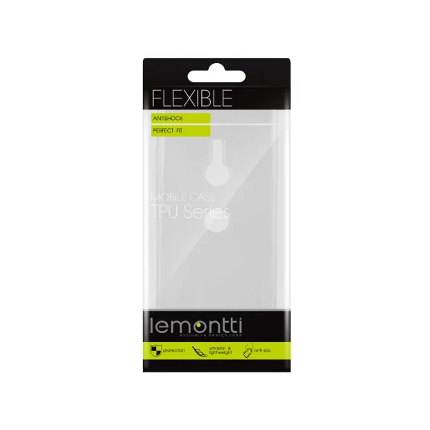 Husa Sony Xperia XZ3 Lemontti Silicon Transparent