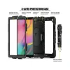 Husa Tableta Samsung Galaxy Tab A 2019 10.1 inch Lemontti Colorful Silica Black