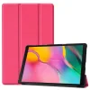 Husa Tableta Samsung Galaxy Tab A 2019 10.1 inch Lemontti Custer Texture Leather Case Rose Red