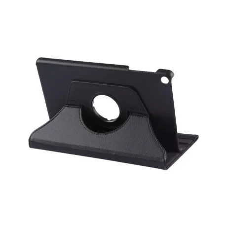 Husa Tableta Samsung Galaxy Tab A 2019 10.1 inch Lemontti Litchi Flip Leather Case Black