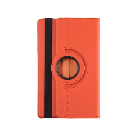 Husa Tableta Samsung Galaxy Tab A 2019 10.1 inch Lemontti Litchi Flip Leather Case Orange