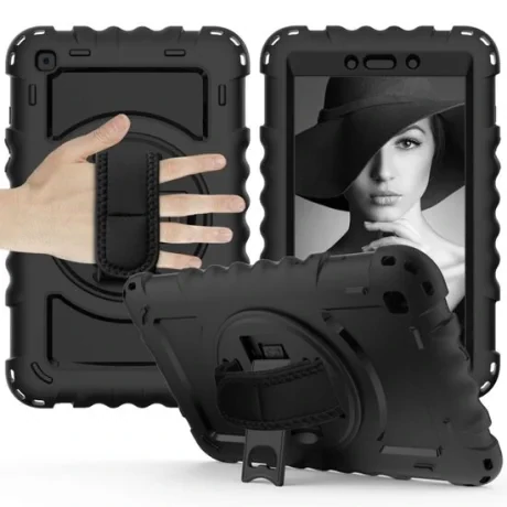 Husa Tableta Samsung Galaxy Tab A 2019 10.1 inch Lemontti Shockproof Combination Case Black