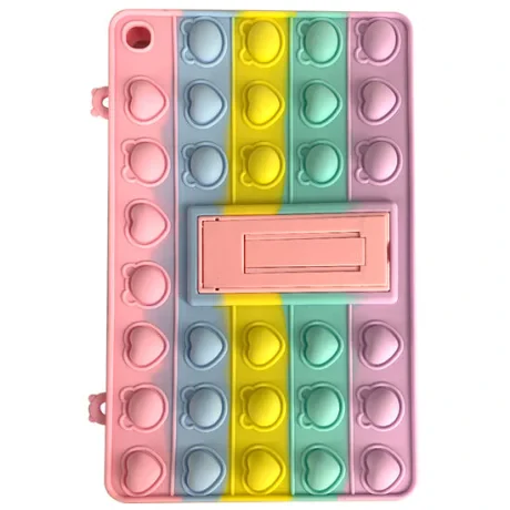 Husa Tableta Samsung Galaxy Tab A 2019 T510/T515 10.1 inch Lemontti Pop it Multicolor