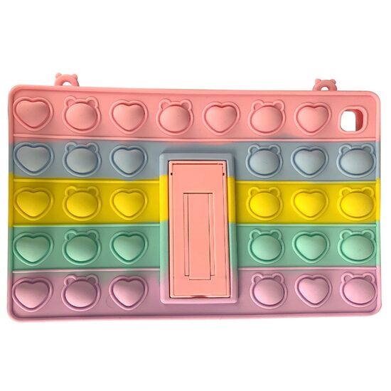 Husa Tableta Samsung Galaxy Tab A7 10.4 inch T500/T505/T507 Lemontti Pop it Multicolor thumb