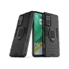 Husa Xiaomi Mi 10T Pro / Mi 10T Lemontti Ring Armor Kickstand Negru