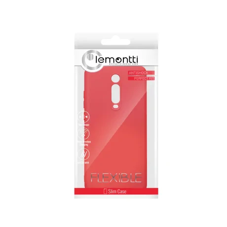 Husa Xiaomi Mi 9T / Mi 9T Pro / Redmi K20 / Redmi K20 Pro Lemontti Silicon Silky Rosu