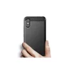 Husa Xiaomi Redmi 9A Lemontti Carbon Case Flexible Albastru