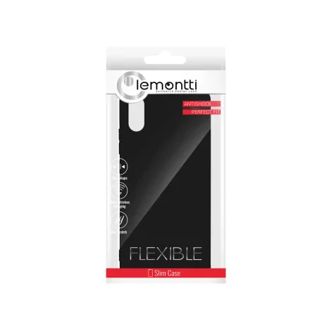 Husa Xiaomi Redmi 9A Lemontti Liquid Silicon Black