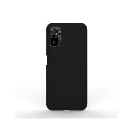 Husa Xiaomi Redmi Note 10 5G Lemontti Liquid Silicon Black