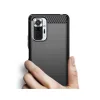 Husa Xiaomi Redmi Note 10 Pro Lemontti Carbon Case Flexible Negru