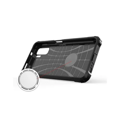 Husa Xiaomi Redmi Note 10 Pro Lemontti Hybrid Armor Negru