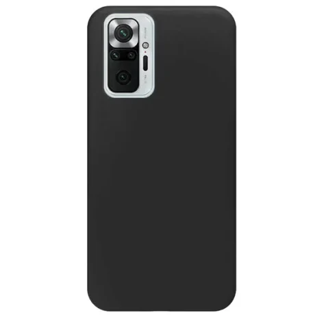 Husa Xiaomi Redmi Note 10 Pro Lemontti Silicon Silky Negru