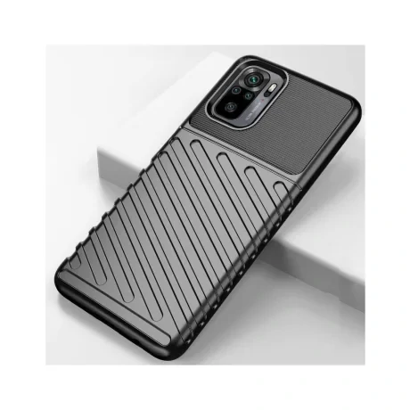 Husa Xiaomi Redmi Note 10 Pro Lemontti Thunder Negru