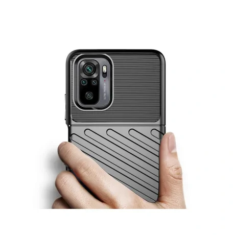Husa Xiaomi Redmi Note 10 Pro Lemontti Thunder Negru