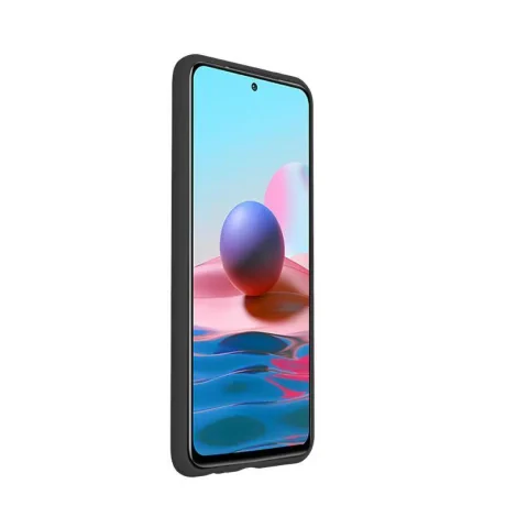 Husa Xiaomi Redmi Note 10s 4G Lemontti Silicon Soft Slim Black