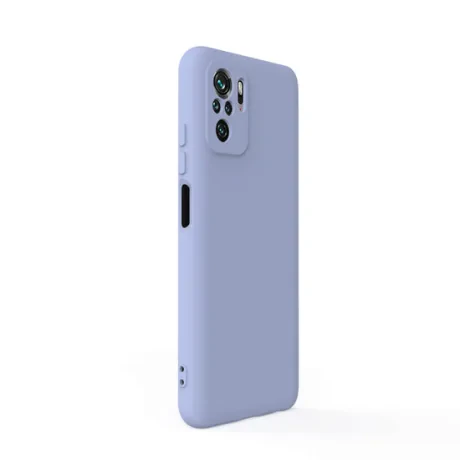 Husa Xiaomi Redmi Note 10S 4G Lemontti Silicon Soft Slim Lavender Gray