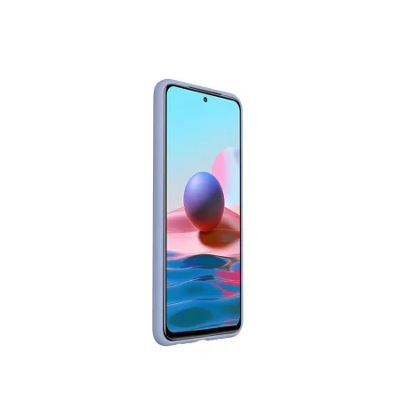 Husa Xiaomi Redmi Note 10S 4G Lemontti Silicon Soft Slim Lavender Gray