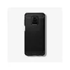 Husa Xiaomi Redmi Note 9 Lemontti Carbon Negru