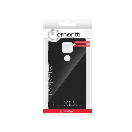 Husa Xiaomi Redmi Note 9 Lemontti Silicon Silky Negru
