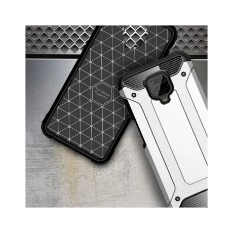 Husa Xiaomi Redmi Note 9 / Redmi 10X 4G Lemontti Hybrid Armor Negru