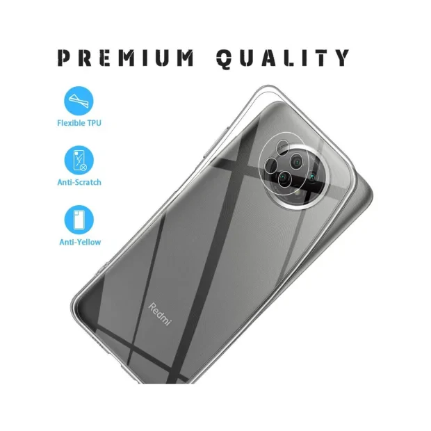 Husa Xiaomi Redmi Note 9T 5G Lemontti Silicon Transparent