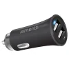 Incarcator Auto Lemontti 3.4A Dual USB Negru