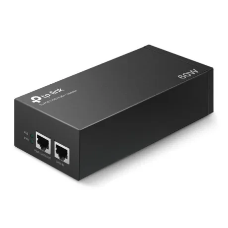 INJECTOR PoE++ TP-LINK 2 porturi Gigabit, compatibil IEEE 802.3af/at 60W maxim 100M, carcasa plastic, &quot;TL-PoE170S&quot;