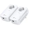 KIT ADAPTOR POWERLINE TP-LINK tehnologie AV2, AV1300, pana la 1300Mbps, 1 port Gigabit, priza AC, 2 buc., "TL-PA8010PKIT"
