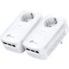 KIT ADAPTOR POWERLINE TP-LINK tehnologie AV2, AV1300, pana la 1300Mbps, 3 porturi Gigabit, priza AC, 2 buc. &quot;TL-PA8030PKIT&quot;