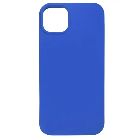 Lemontti Husa Liquid Silicon MagCharge iPhone 14 Albastru (protectie 360°, material fin, captusit cu microfibra)