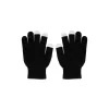 Lemontti Manusi Touchscreen Black with Skull