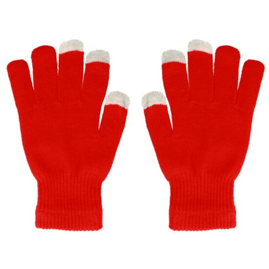 Lemontti Manusi Touchscreen Red thumb