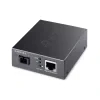 MEDIA CONVERTOR TP-LINK 1 x Gigabit RJ45 WDM Half-Duplex/Full-Duplex, SC single-mode fiber, 1× Gigabit SC Fiber Port, pana la 2km, montabil in sasiu &quot;TL-FC311B-2&quot;