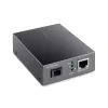 MEDIA CONVERTOR TP-LINK 1 x Gigabit RJ45 WDM Half-Duplex/Full-Duplex, SC single-mode fiber, 1× Gigabit SC Fiber Port, pana la 2km, montabil in sasiu &quot;TL-FC311B-2&quot;