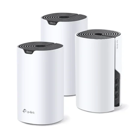 MESH TP-LINK, wireless, router AC1900, pt interior, 1900 Mbps, port LAN, WAN, 2.4 GHz | 5 GHz, antena interna x 3, standard 802.11ac, &quot;Deco S7(3-pack)&quot;