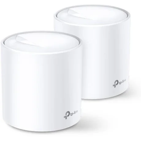 MESH TP-LINK, wireless, router AX3000, pt interior, 3000 Mbps, port LAN, WAN, 2.4 GHz | 5 GHz, antena interna x 4, standard 802.11ax, &quot;Deco X60(2-pack)&quot;