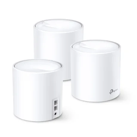 MESH TP-LINK, wireless, router AX3000, pt interior, 3000 Mbps, port LAN, WAN, 2.4 GHz | 5 GHz, antena interna x 4, standard 802.11ax, &quot;Deco X60(3-pack)&quot;