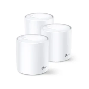 MESH TP-LINK, wireless, router AX3000, pt interior, 3000 Mbps, port LAN, WAN, 2.4 GHz | 5 GHz, antena interna x 4, standard 802.11ax, &quot;Deco X60(3-pack)&quot;