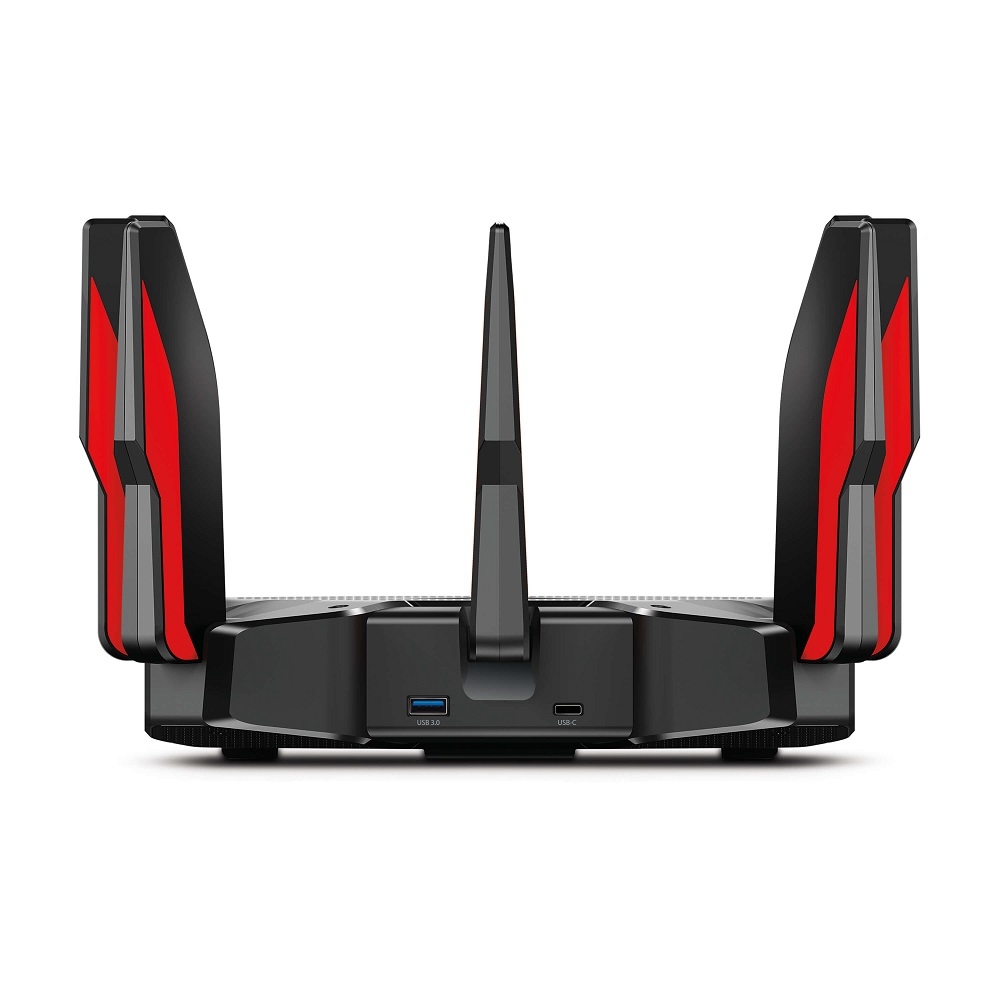 ROUTER TP-LINK wireless 11000Mbps,1 x WAN 2.5Ghz, 8 porturi Gigabit, 8 antene externe, WI-FI 6  "Archer AX11000" (include TV 0.8 lei) thumb